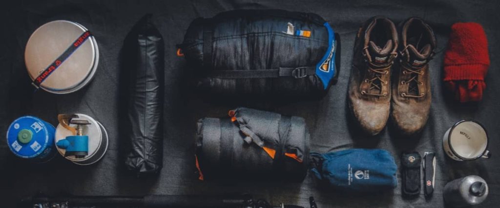 a photo of camping gear that can be used in an emergency